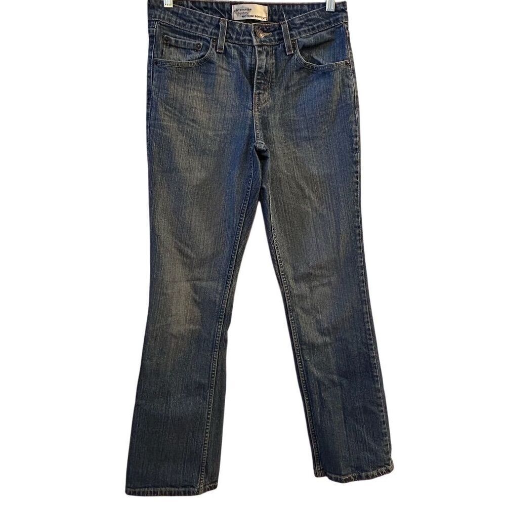 Levi Women's Mid‎ Rise Bootcut Jeans Blue Size 30 Medium Wash Denim